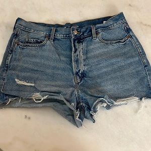 Cozy Denim Shorts